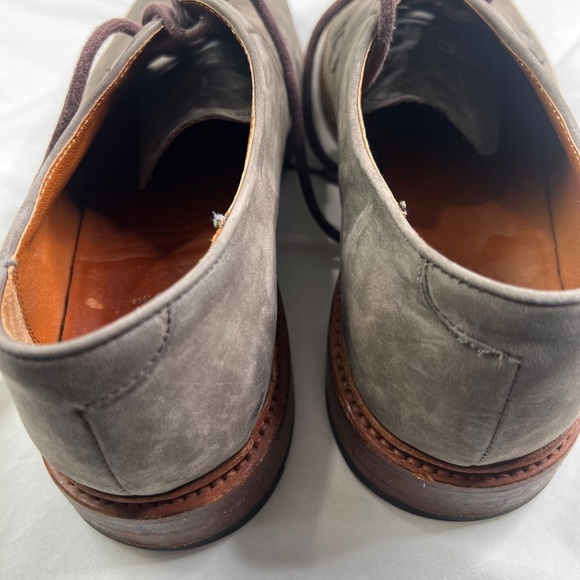 Frye Leather Oxford 15211 Men Ash color Shoes Size 11 D a060323 - Picture 4 of 10